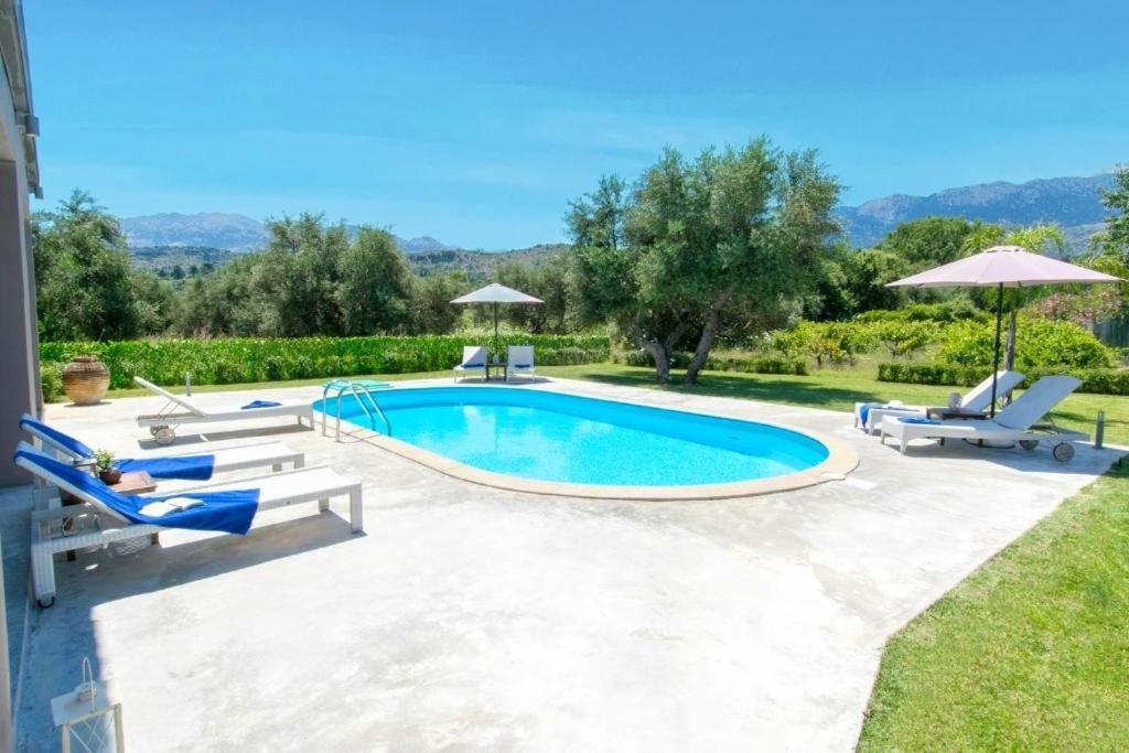 Villa Felenia - Private Pool Βρύσες Εξωτερικό φωτογραφία